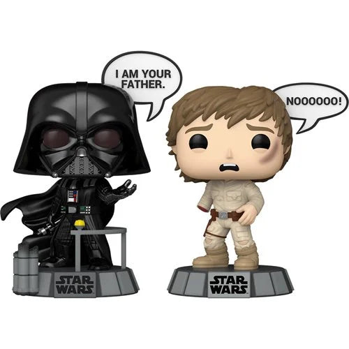 Funko Pop Star Wars - Darth Vader y Luke (Yo soy tu Padre) 2-Pack