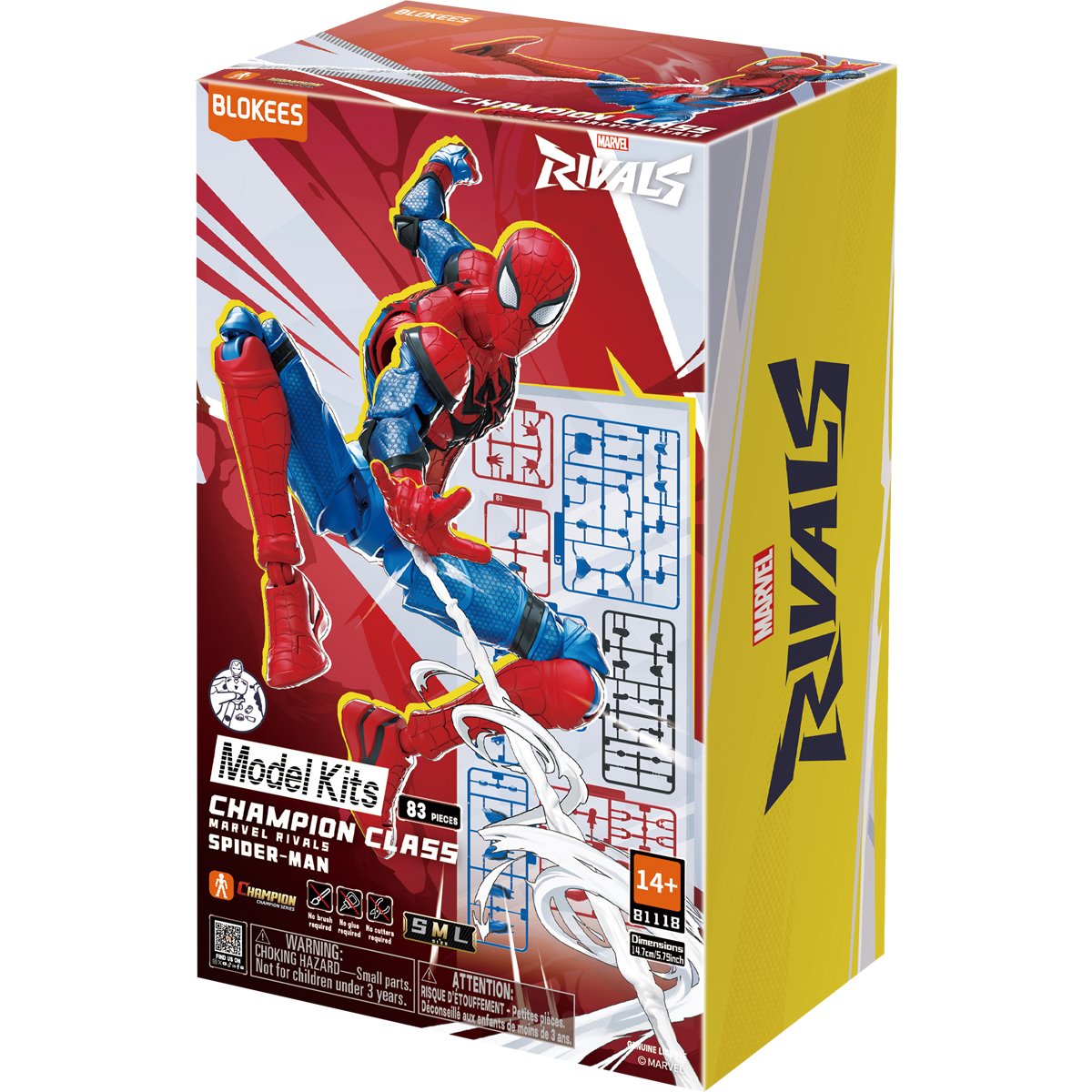 Blokees Marvel Rivals - Spiderman (Champion Class) #06