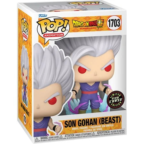 [Pre-venta] Funko Pop Dragon Ball Super Hero - Son Gohan Beast (Chase) #1703 - Pop Hunters