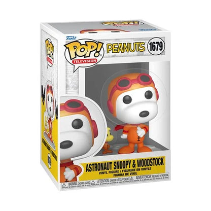 Funko Pop Peanuts - Snoopy Astronauta con Woodstock #1679