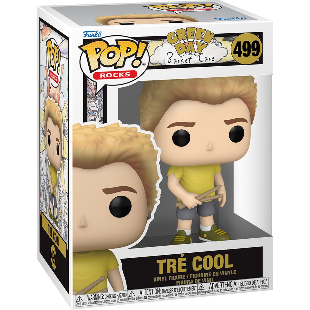 Funko Pop Green Day - Tre Cool (Basket Case) #499
