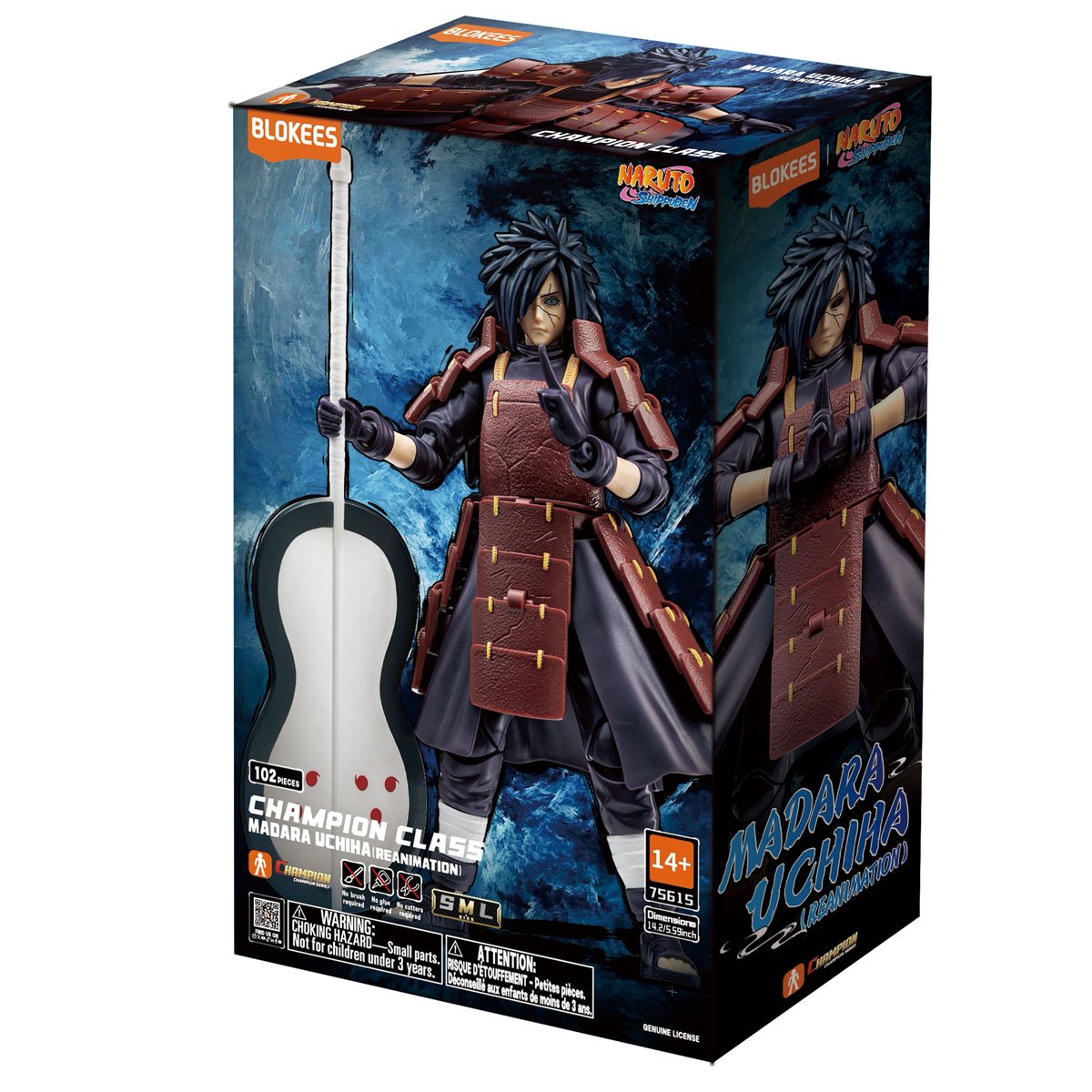 [Pre-venta] Blokees Naruto Shippuden - Madara Uchiha (Champion Class) #05