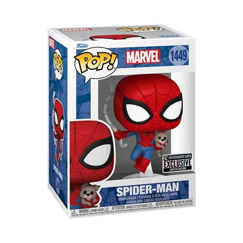 Funko Pop Marvel - Spiderman con Sandwich el perro exclusivo EE #1449