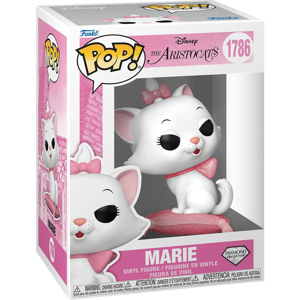 [Pre-venta] Funko Pop Los Aristogatos - Marie (Diamond Collection) #1786