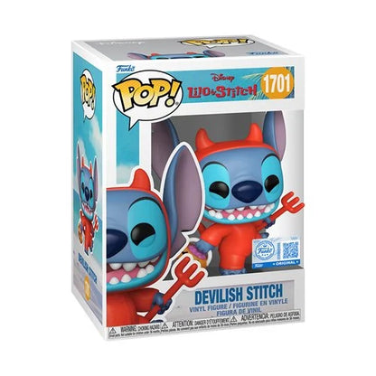 [Pre-venta] Funko Pop Lilo & Stitch - Devilish Stitch Exclusivo de Entertainment Earth #1701 - Pop Hunters
