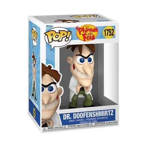[Pre-venta] Funko Pop Phineas & Ferb - Dr. Doofenshmirtz #1752
