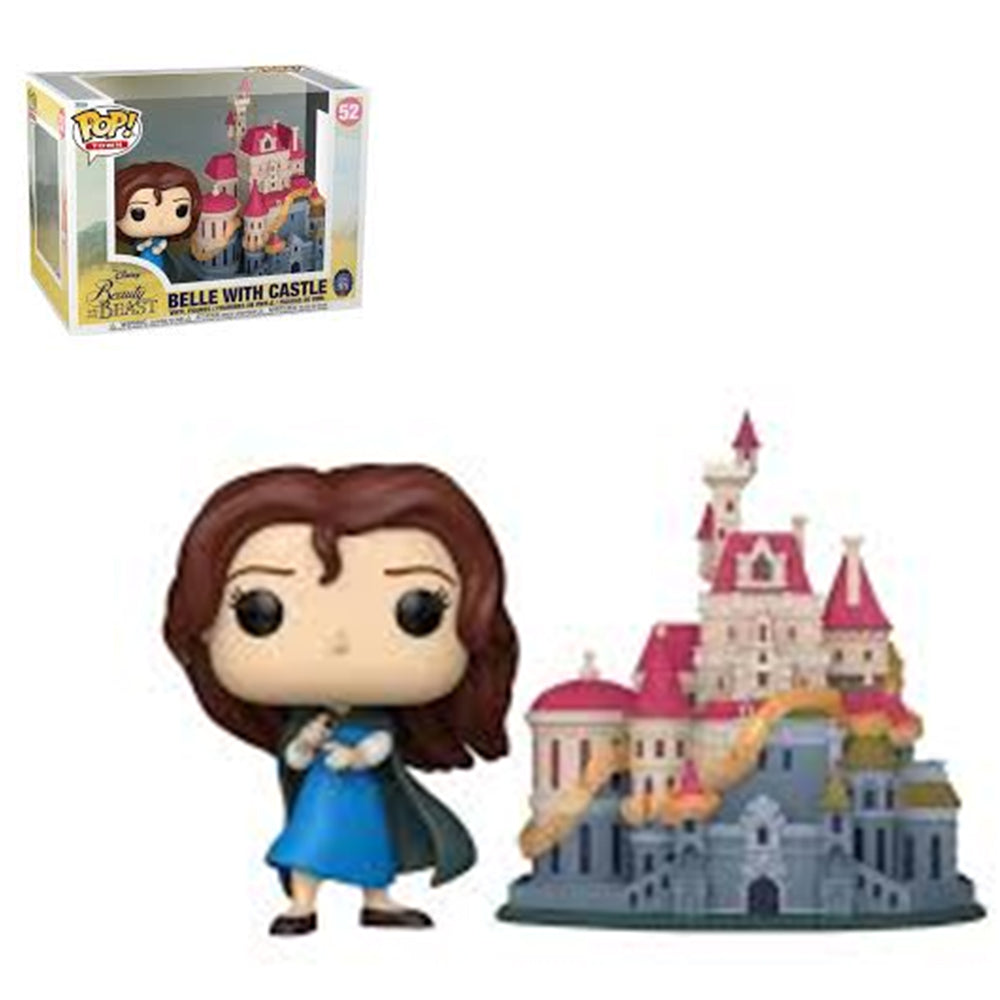 [Pre-venta] Funko Pop La Bella y la Bestia - Belle with Castle (Pop Town) #52