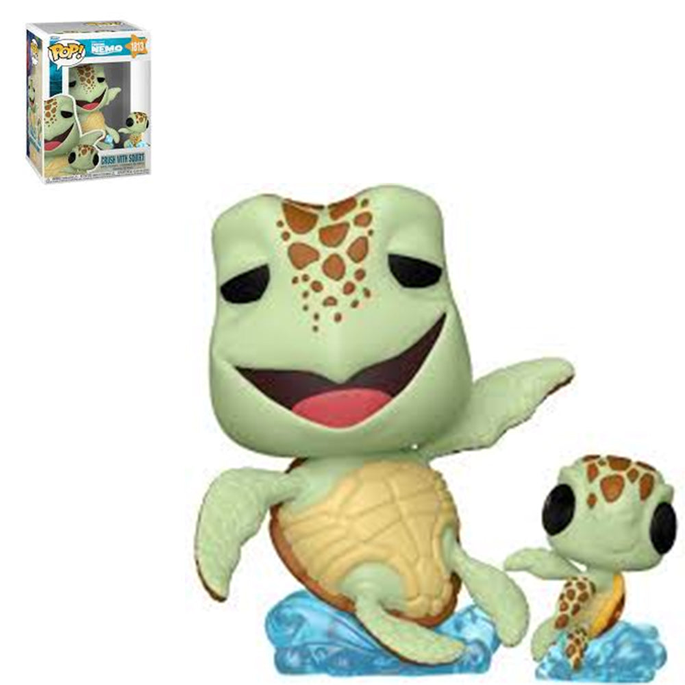 [Pre-venta] Funko Pop Buscando a Nemo - Crush with Squirt #1813
