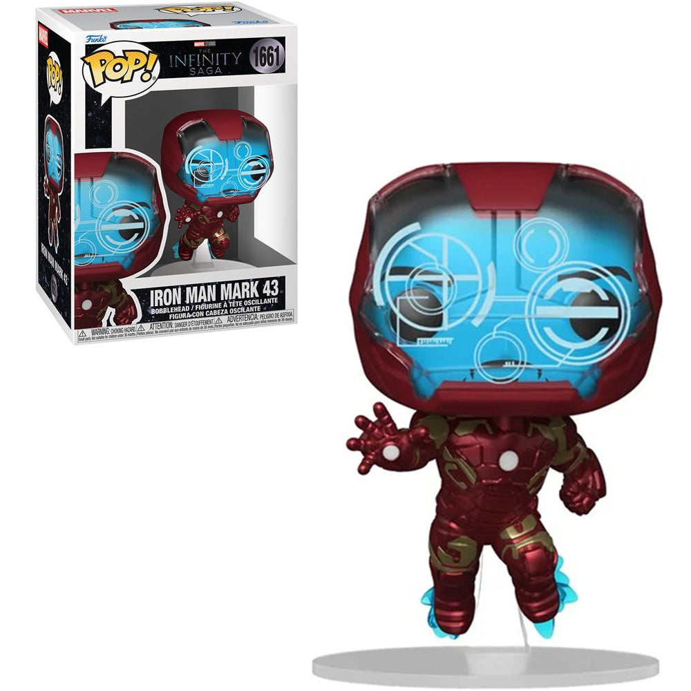 Funko Pop Infinity Saga - Iron Man Mark 43 #1661 - Pop Hunters