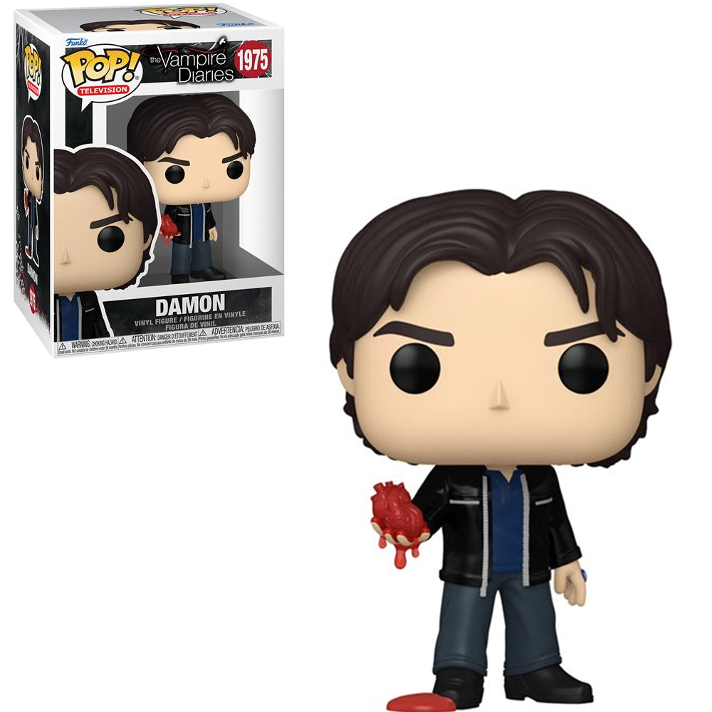 Funko Pop Diario de Vampiros - Damon Salvatore #1975 - Pop Hunters
