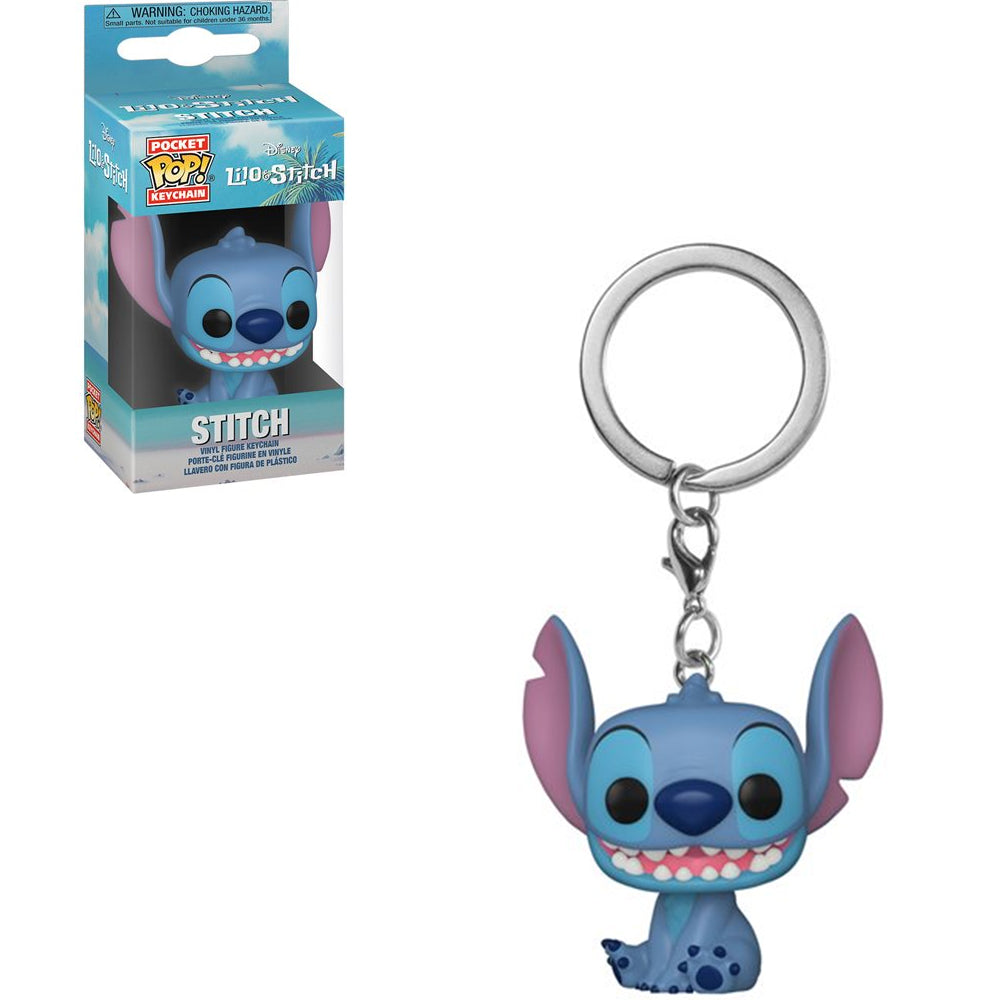 Funko Pop llavero Lilo & Stitch - Stitch sentado - Pop Hunters