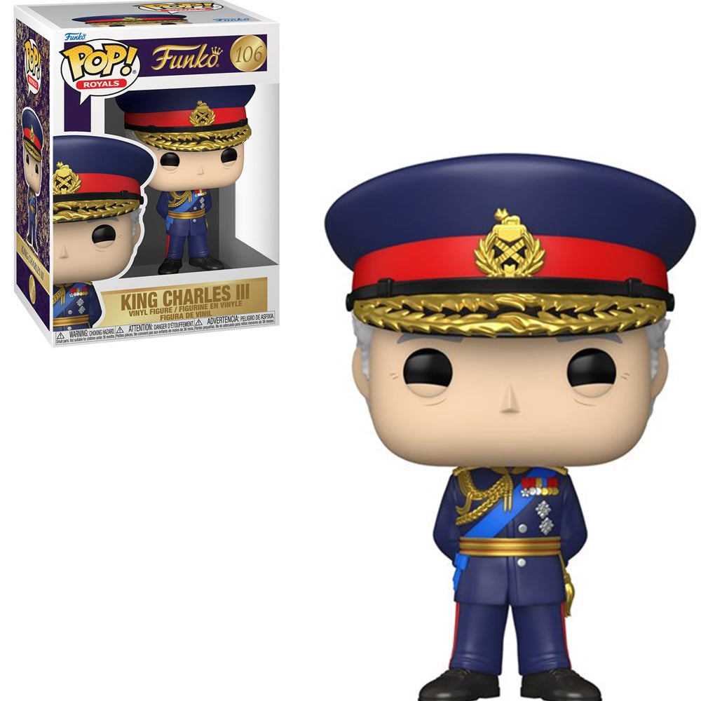 Funko Pop Funko - King Charles III #106 - Pop Hunters