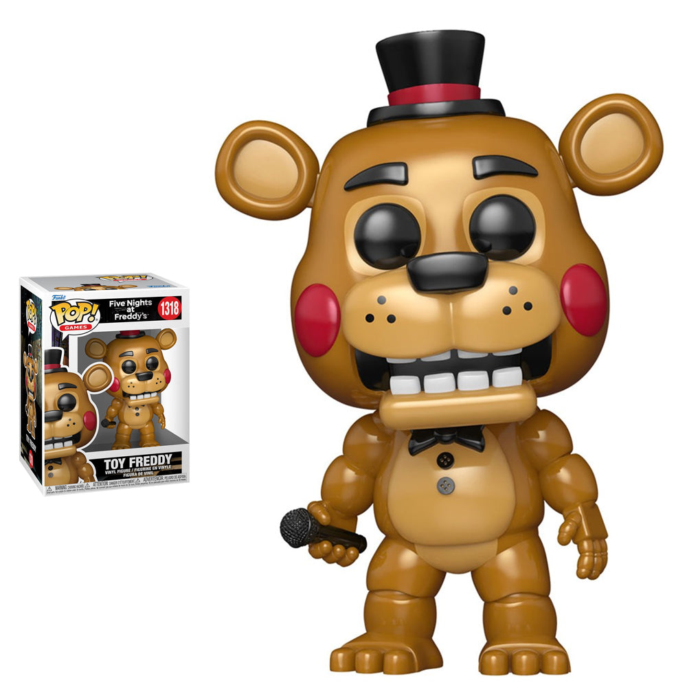 [Pre-venta] Funko Pop Five Nights at Freddy's - Toy Freddy #1318
