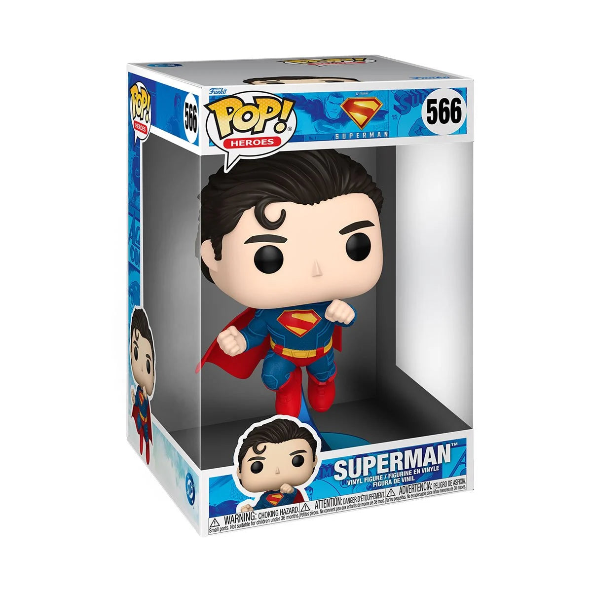 Funko Pop Superman - Superman 10 Pulgadas #566 - Pop Hunters