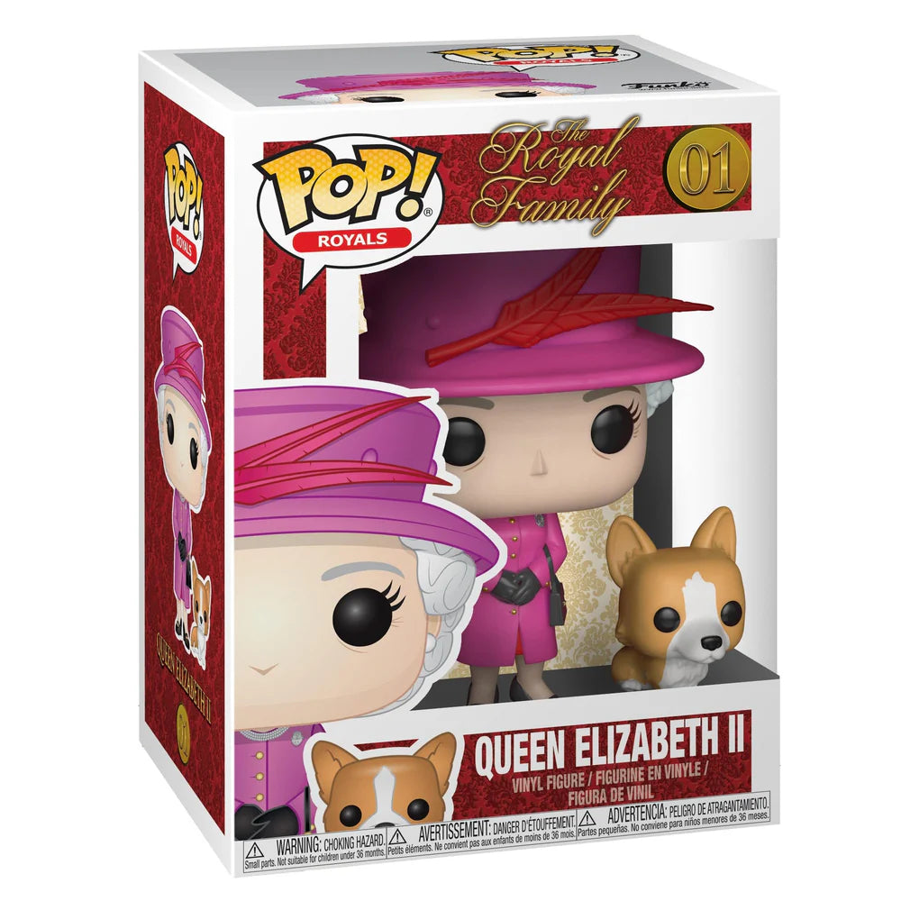 [Pre-venta] Funko Pop Funko - Reina Elizabeth II #01 - Pop Hunters
