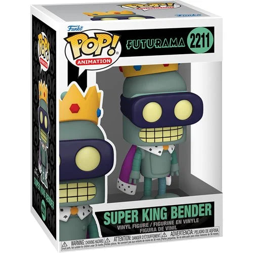 Funko Pop Futurama - Super King Bender #2211 - Pop Hunters