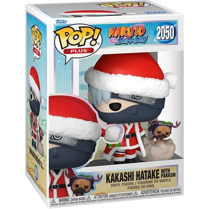 Funko Pop Naruto - Kakashi con Pakkun Navideños #2050