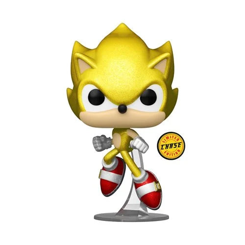Funko Pop Sonic - Super Sonic (Chase)  exclusivo AAA Anime #923