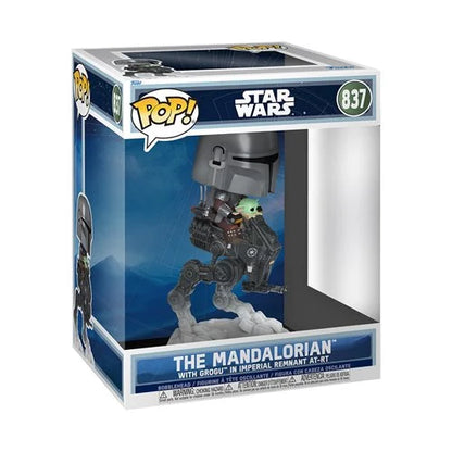 [Pre-venta] Funko Pop The Mandalorian y Grogu - Mandalorian y Grogu en AT-AT #837 - Pop Hunters