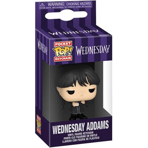 [Pre-venta] Funko Pop Llavero Merlina - Merlina Addams