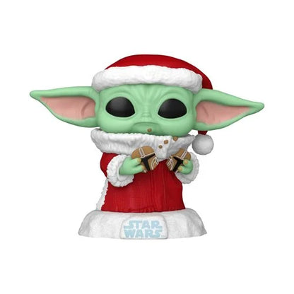 Funko Pop Star Wars - Grogu como Papa Noel #747 - Pop Hunters
