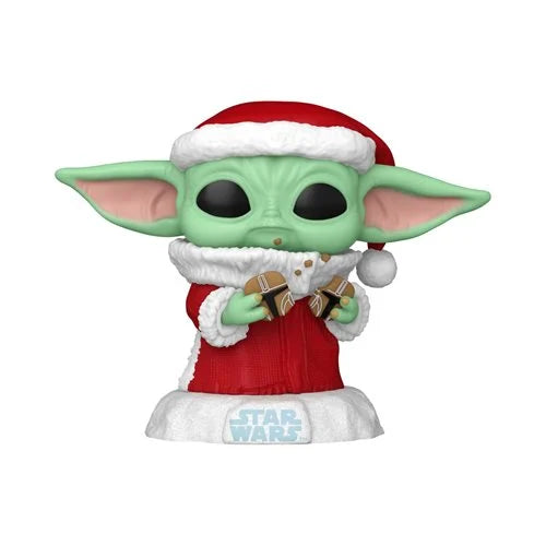 Funko Pop Star Wars - Grogu como Papa Noel #747