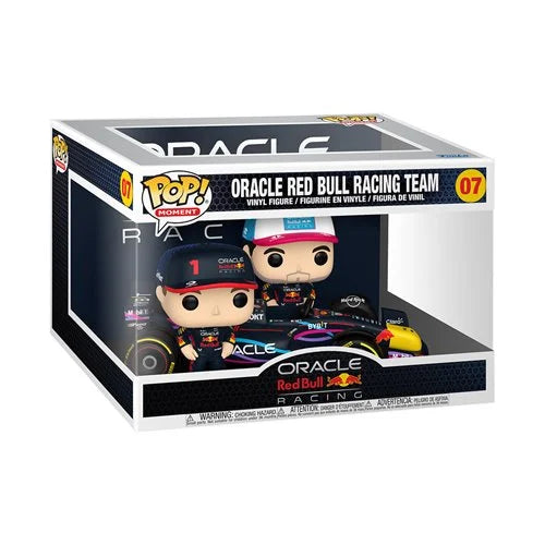 Funko Pop Formula 1 - Team Oracle Red Bull Max Verstappen y Checo Perez #07