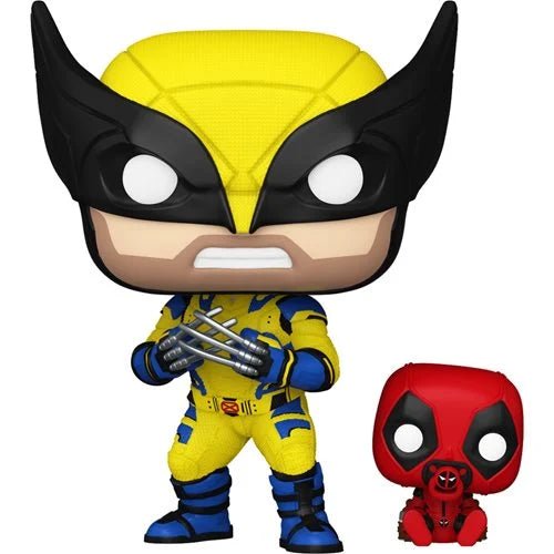 Funko Pop Deadpool & Wolverine - Wolverine con Bebe Deadpool #1403 - Pop Hunters