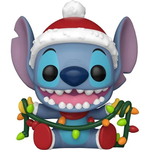 [Pre-venta] Funko Pop Lilo y Stitch - Stitch con luces de navidad #1504