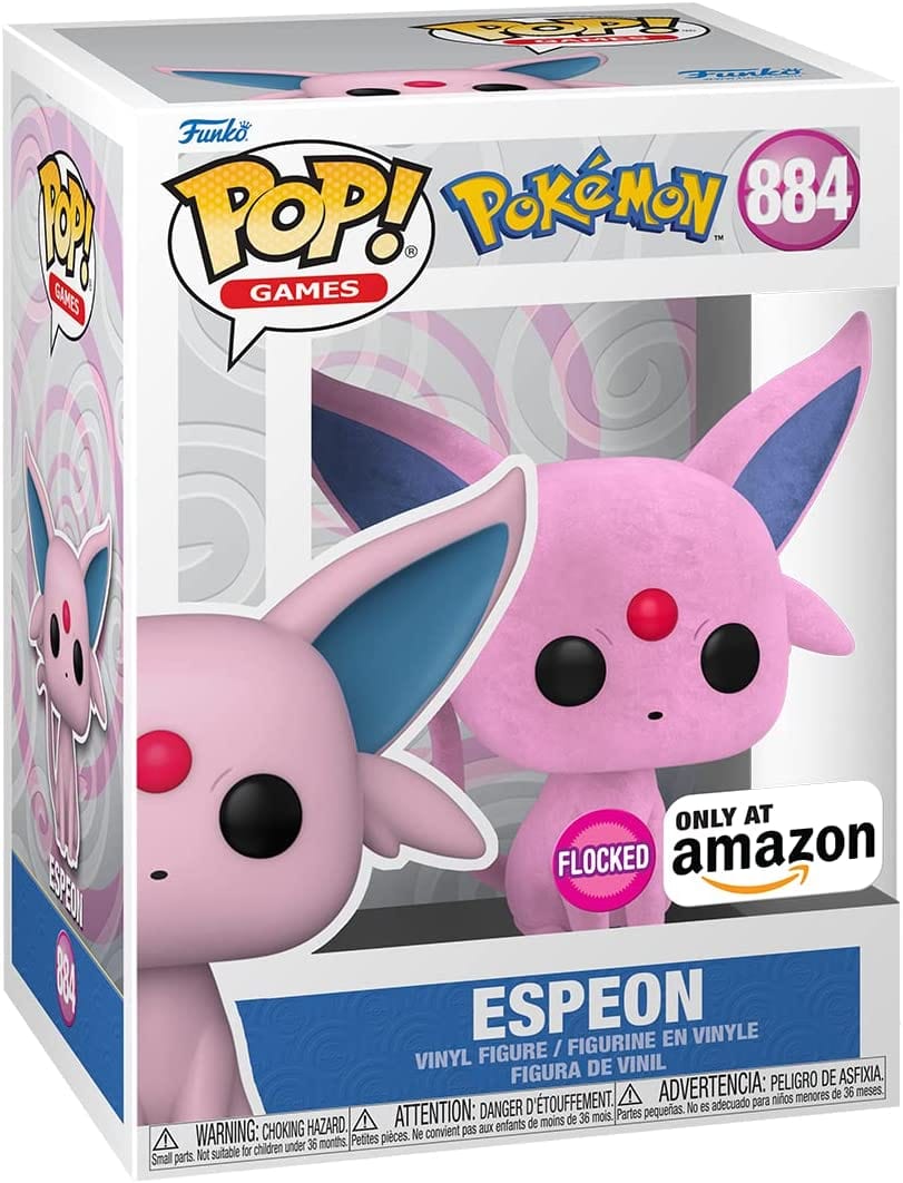[Pre-venta] Funko Pop Pokémon - Espeon Flocked exclusivo Amazon #884