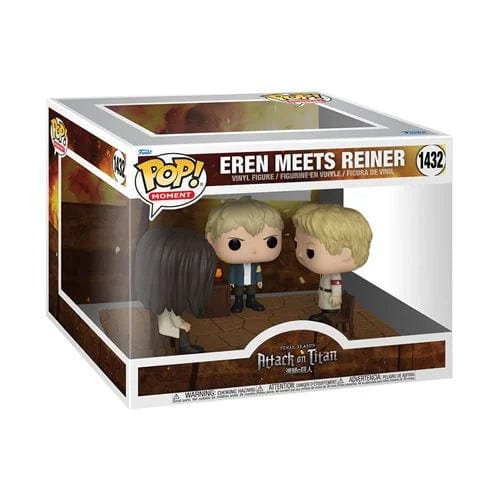 [Pre-venta] Funko Pop Attack On Titan - Encuentro de Eren y Reiner #1432