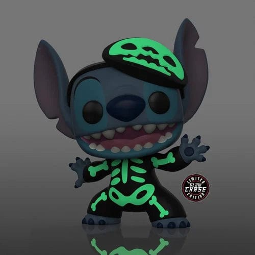 Funko Pop Lilo & Stitch - Stitch con disfraz de Esqueleto (Chase) exclusivo EE #1234