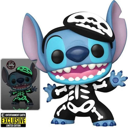 Funko Pop Lilo & Stitch - Stitch con disfraz de Esqueleto (Chase) exclusivo EE #1234