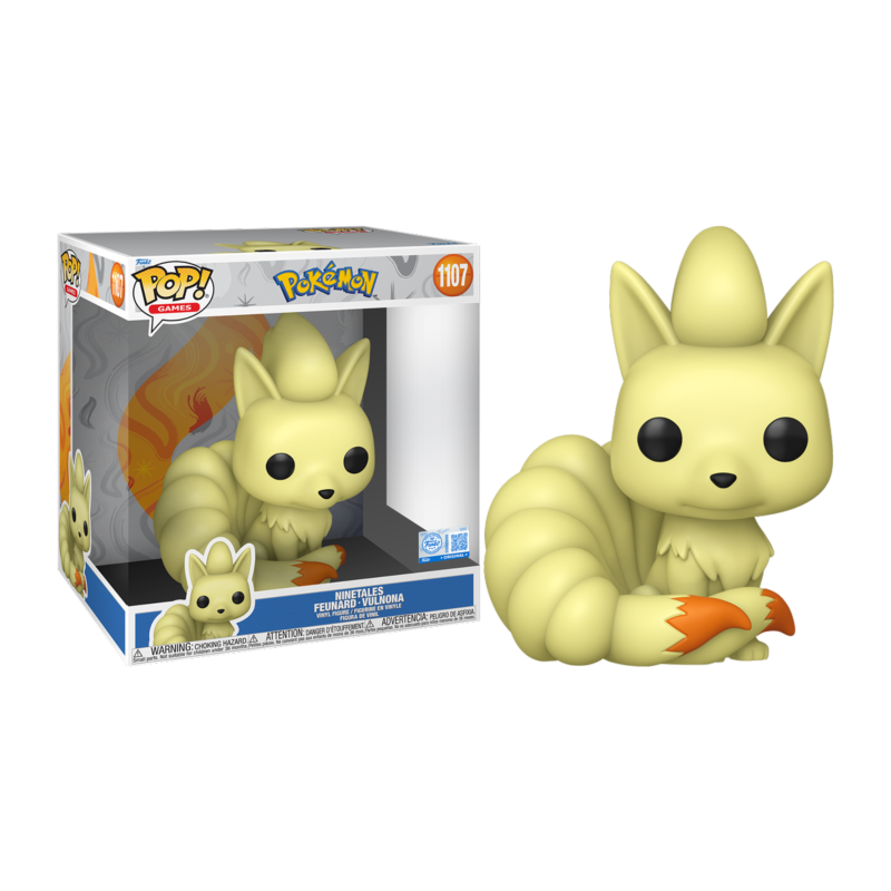 Funko Pop Pokemon - Ninetales 10 Pulgadas exclusivo Target #1107 - Pop Hunters