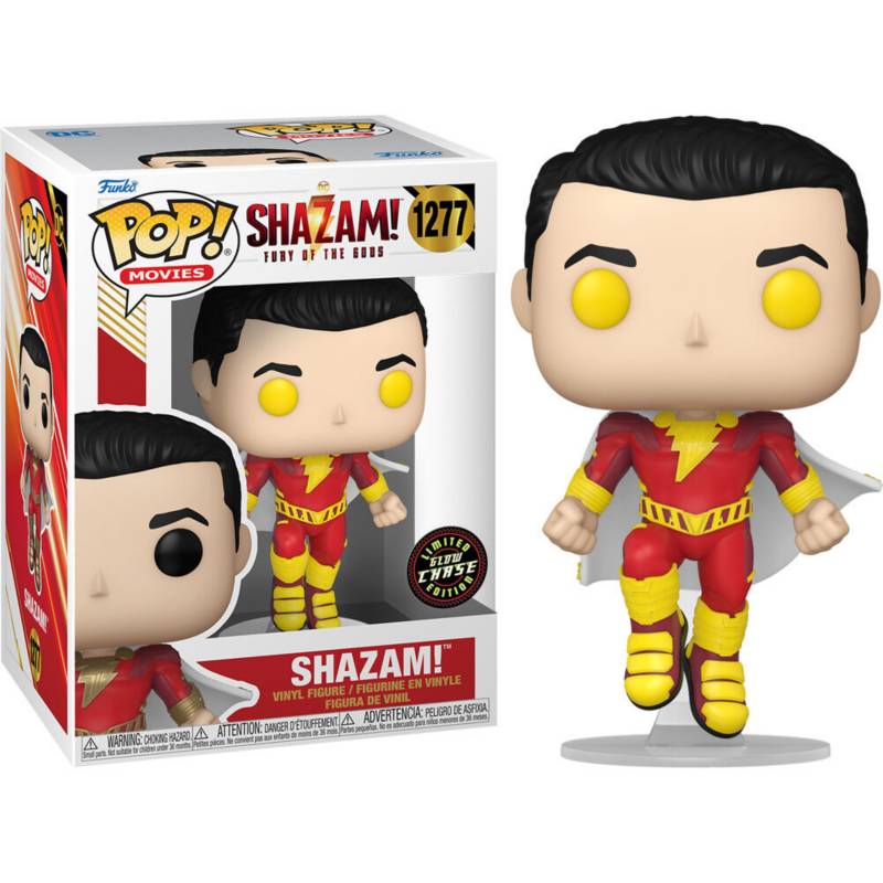 Funko Pop Shazam La Furia de los Dioses - Shazam (Chase) #1277