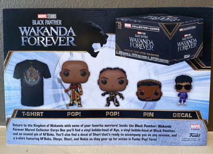 Funko Box Marvel Collector Corps - Wakanda Forever (Talla L)