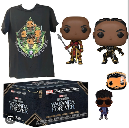 Funko Box Marvel Collector Corps - Wakanda Forever (Talla L)