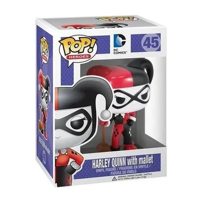 Funko Pop DC Comics - Harley Quinn con su martillo #45