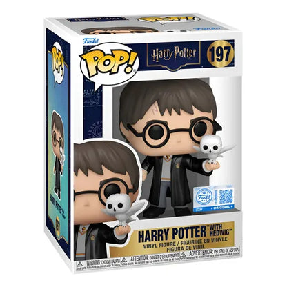 Funko Pop Harry Potter - Harry Potter con Hedwig Edición Especial #197