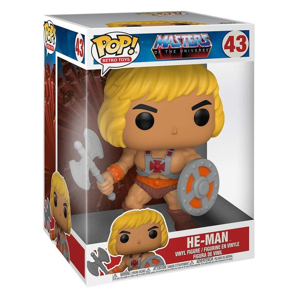 Funko Pop Masters of the Universe - He-Man 10'' Pulgadas #43 - Pop Hunters