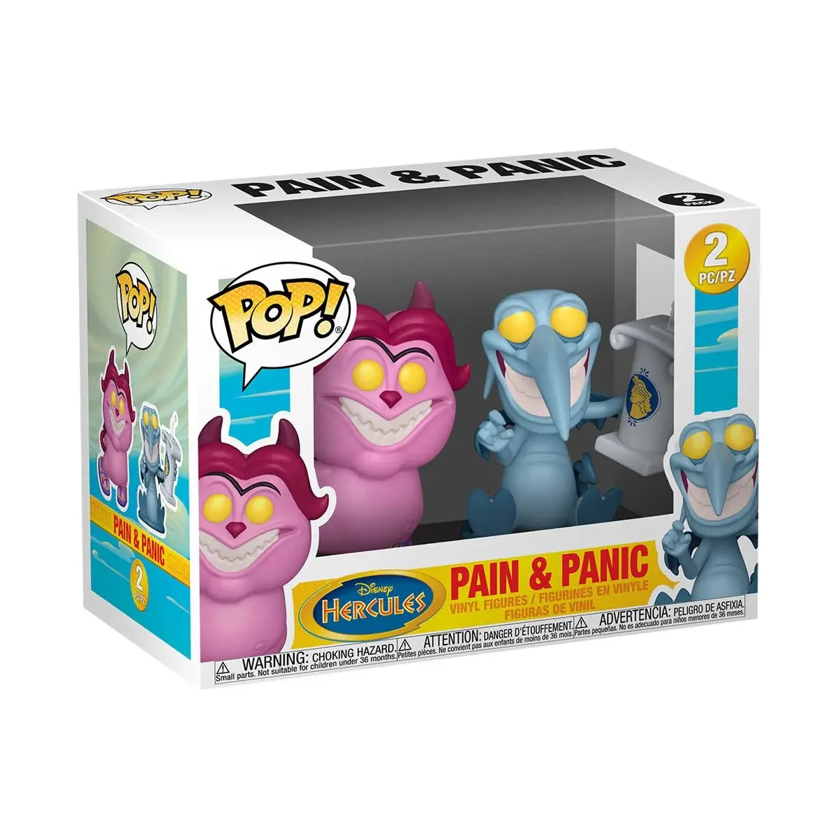 Funko Pop Hercules - Pain & Panic #2 Pack