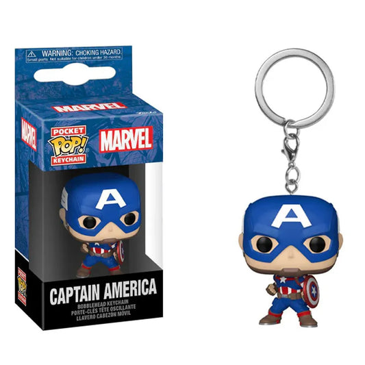 Funko Pop llavero Marvel - Capitan America
