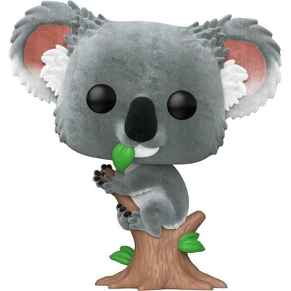 Funko Pop Animales australianos - Koala (Flocked) #111