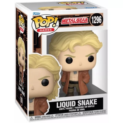 [Pre-venta] Funko Pop Metal Gear - Liquid Snake #1296