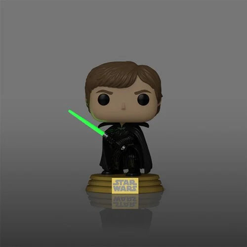 [Pre-venta] Funko Pop Star Wars - Luke Skywalker (traje negro) Brilla en la oscuridad #846
