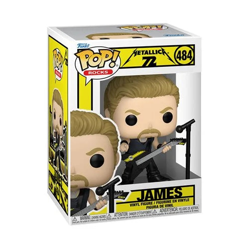 Funko Pop Metallica - James #484 - Pop Hunters