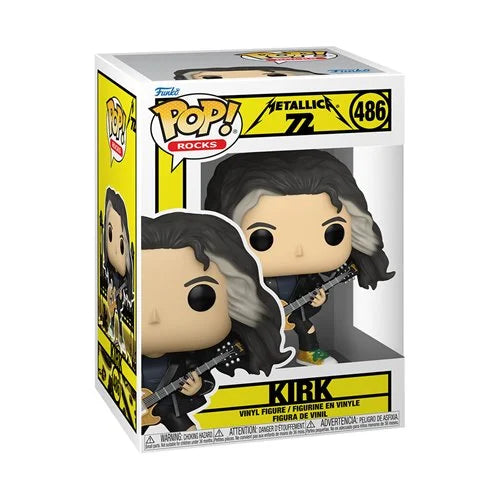 Funko Pop Metallica - Kirk #486 - Pop Hunters