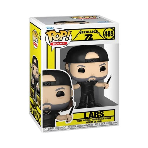 Funko Pop Metallica - Lars #485 - Pop Hunters