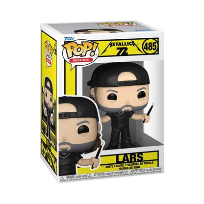 Funko Pop Metallica - Lars #485 - Pop Hunters