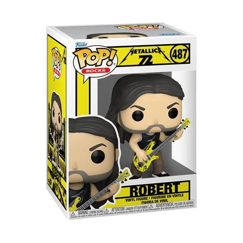 Funko Pop Metallica - Robert #487 - Pop Hunters